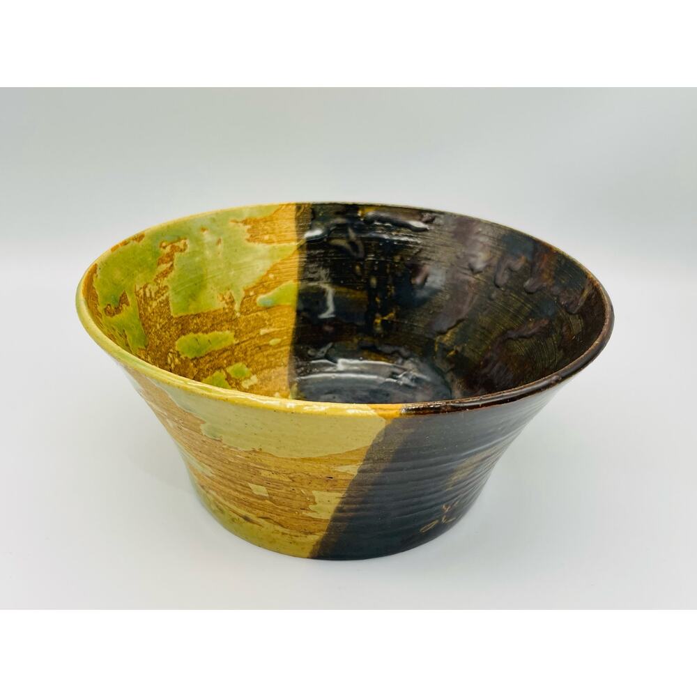 Studio Art Pottery Handmade Wheel Thrown Decorative Bowl